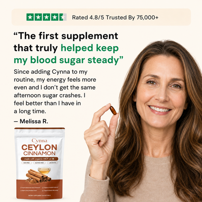 Ceylon Cinnamon 7200mg Equivalent with MCT Oil