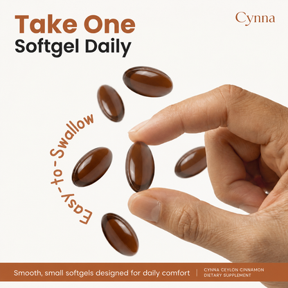 Ceylon Cinnamon 7200mg Equivalent with MCT Oil